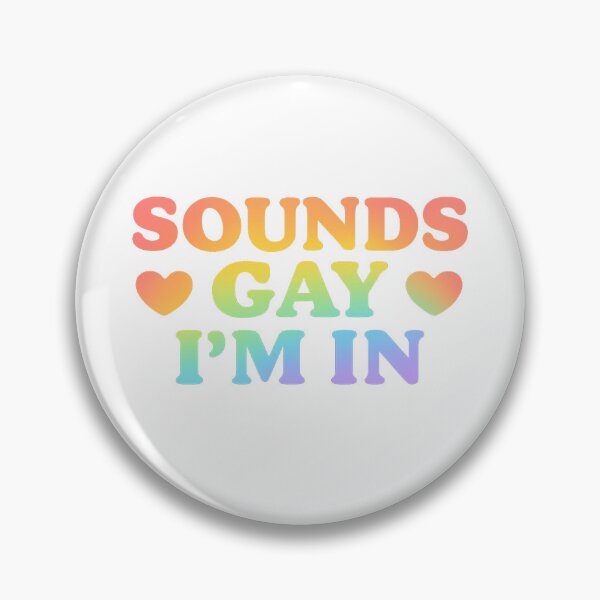 Item preview, ? Sounds Gay I’m In – Pastel Pride Quote designed and sold by Berryjam-Vibes l.