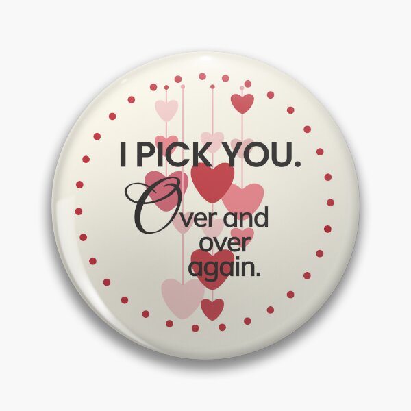 Item preview, I pick you - K-drama Quote designed and sold by EverFramed.