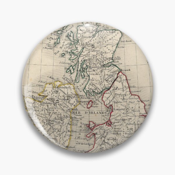 Item preview, 1843 French Map of the UK designed and sold by 19th Century in Color.