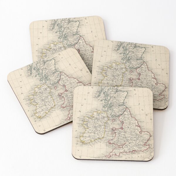 Item preview, 1843 French Map of the UK designed and sold by 19th Century in Color.