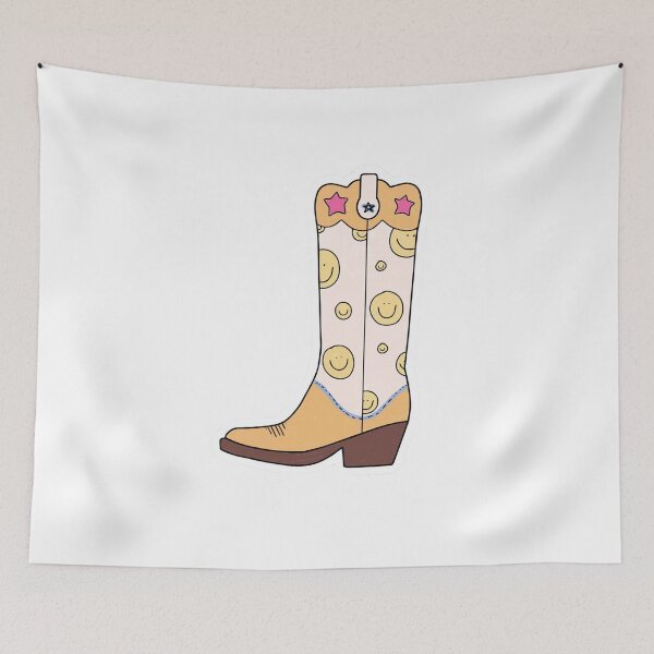 Item preview, Western Cowgirl Boot Sticker – Cute Rodeo Style designed and sold by Creative Spark.