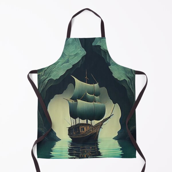 Item preview, Mysterious Cave Passage: A Sailboat's Journey designed and sold by ShadowAndSlate.
