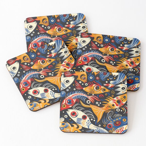 Item preview, Playful Underwater Fish Fun designed and sold by mittie101.