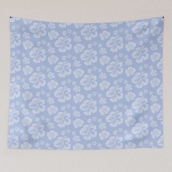 Item preview, Hibiscus Tone on Tone Pastel Purple designed and sold by PD-Coastal.