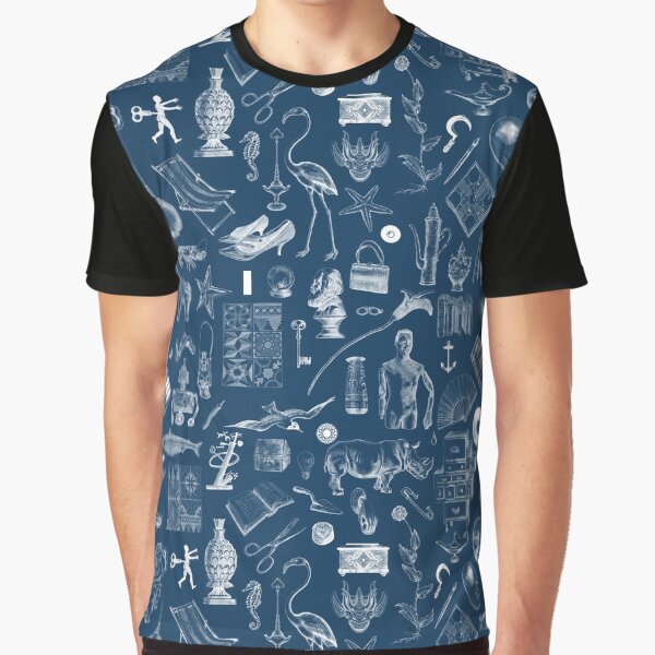 Victoria Contreras Flores OBJETARIO_2 (blue) Camiseta gráfica