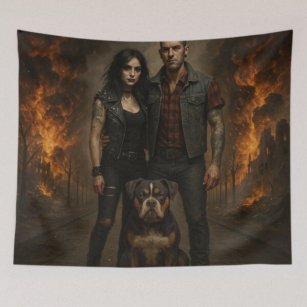 Item preview, “When everything falls – we stay” designed and sold by GothabellaArt.