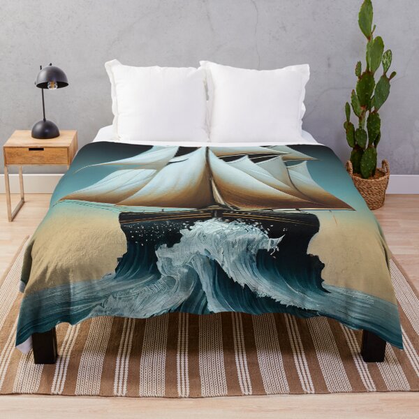 Item preview, Majestic Sail: Conquering the Waves designed and sold by ShadowAndSlate.
