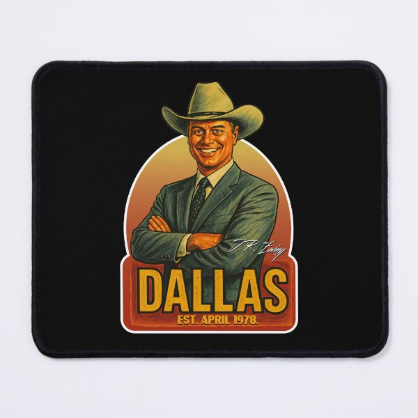Item preview, Dallas JR Ewing designed and sold by MochoBCN - GENUINE ART OF THE HIGHEST QUALITY .