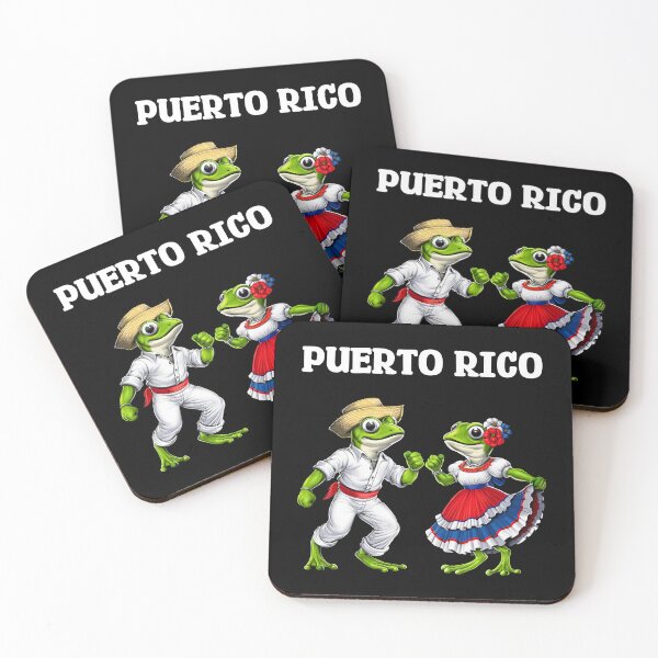 Item preview, Puerto Rico Coqui Frogs designed and sold by underheaven.