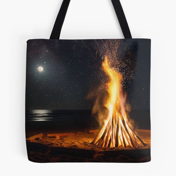 Item preview, beach bonfire designed and sold by psychoshadow.