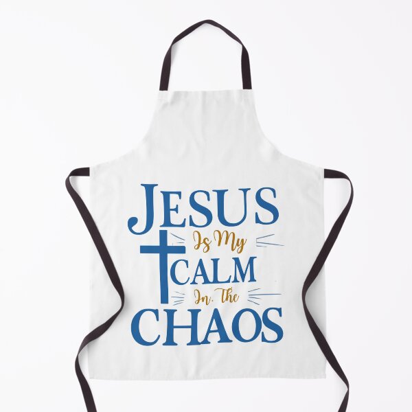 Item preview, Jesus Is My Calm in the Chaos – Faith-Based Encouragement Design designed and sold by BlessedHandsDesigns.