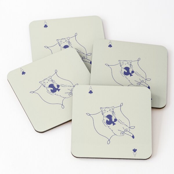 Item preview, Ace of Clubs designed and sold by ArtbyMiraH.