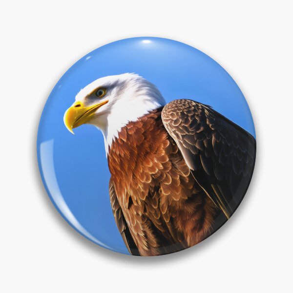 Item preview, Bald Eagle on Cliff Edge designed and sold by CTM ArtStudio.
