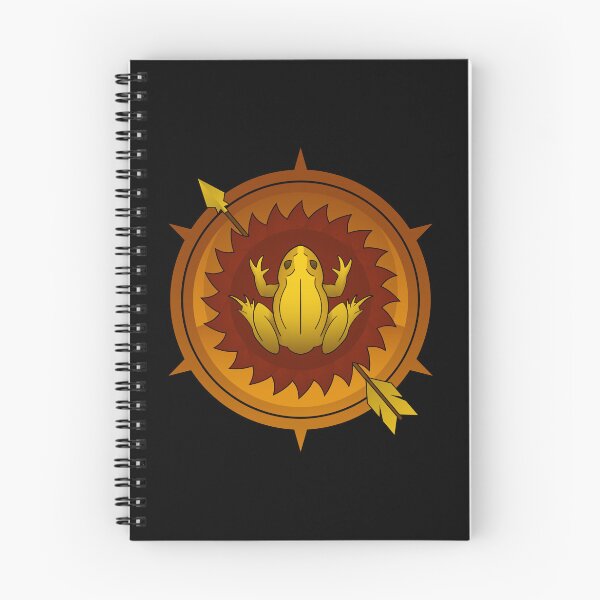 Item preview, Red Sun and Golden Arrow Frog Design - No background designed and sold by HighwaterArt.