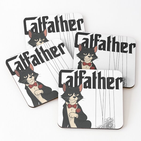 Item preview, The Catfather – Mafia Cat in a Tuxedo designed and sold by rherondesigns.