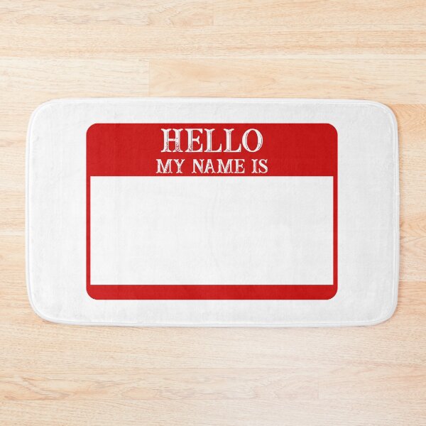 Item preview, Hello my name is designed and sold by Paper Drip.