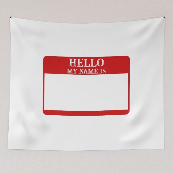 Item preview, Hello my name is designed and sold by Paper Drip.