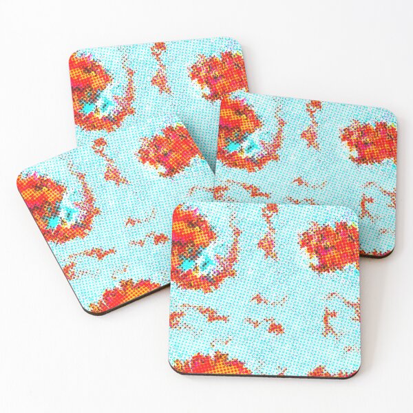 Item preview, abstract psychedelic halftone art designed and sold by meliodaria.