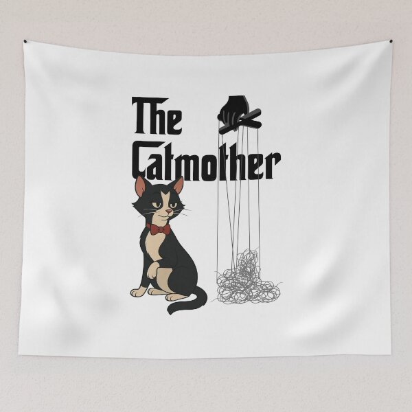 Item preview, The Catmother – Mafia Cat in a Tuxedo designed and sold by rherondesigns.