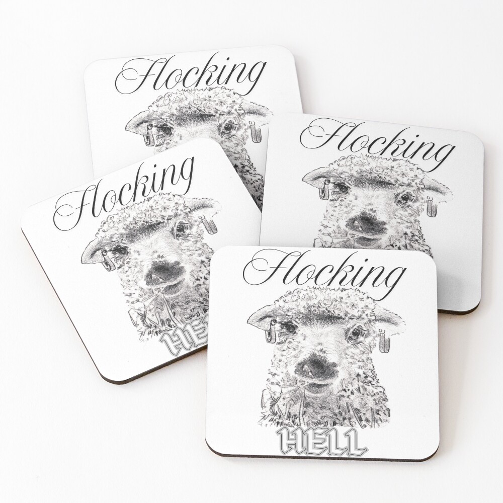 Item preview, Coasters (Set of 4) designed and sold by SeeInToMeStudio.