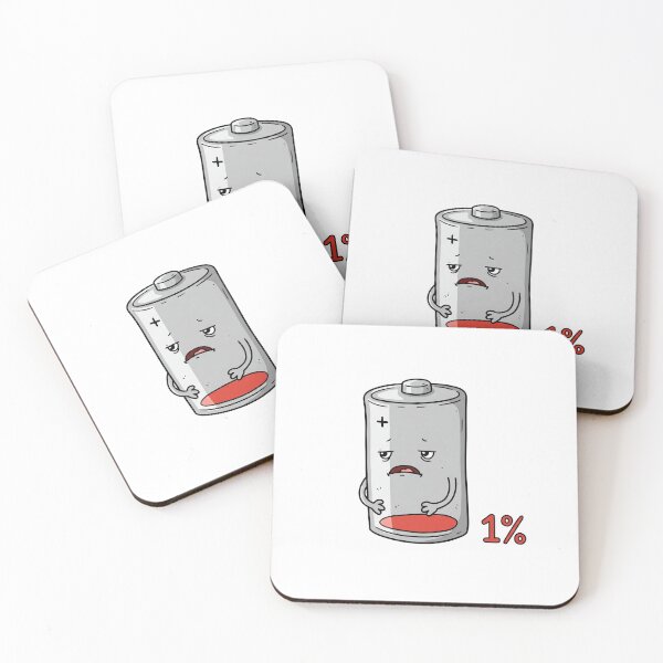 Item preview, Drained 1% Battery designed and sold by Owcomm.