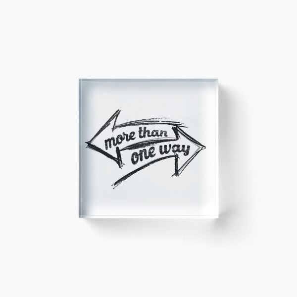 Item preview, More than one way designed and sold by Brwnmnky.