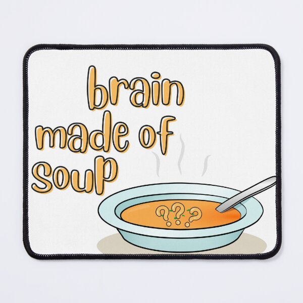 Item preview, brain made of soup designed and sold by Lunely Designs.