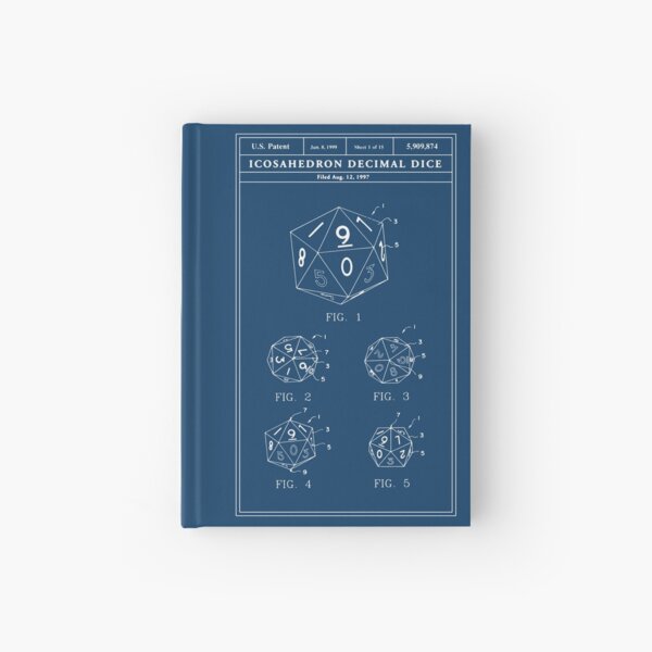 Item preview, D20 Patent (Light Ink) designed and sold by DaddyRolledA1.