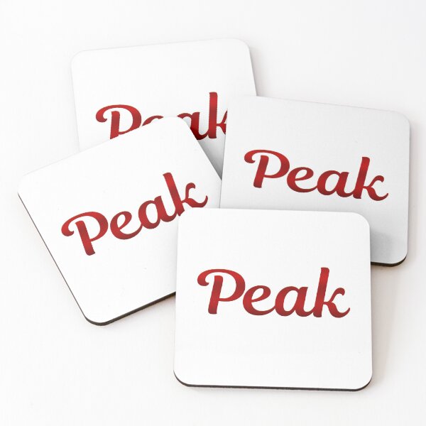 Item preview, Peak in Red Classy Minimal Typography designed and sold by Memes N Lore .