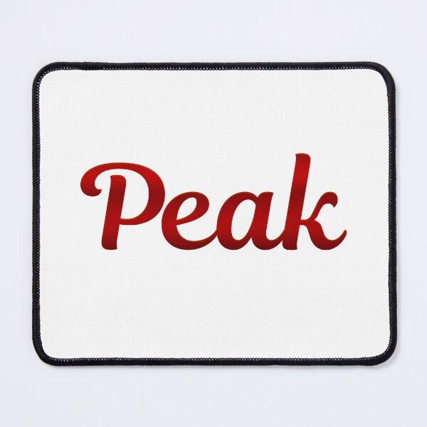Item preview, Peak in Red Classy Minimal Typography designed and sold by Memes N Lore .