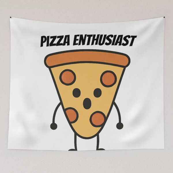 Item preview, Pizza Enthusiast - Cute Cartoon Slice designed and sold by Owcomm.