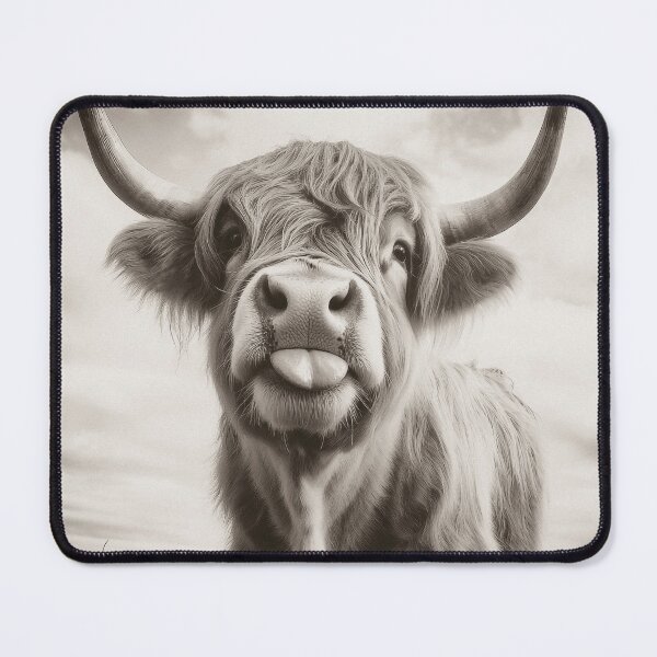 Item preview, Cheeky Highland Cow  designed and sold by wildtribe.