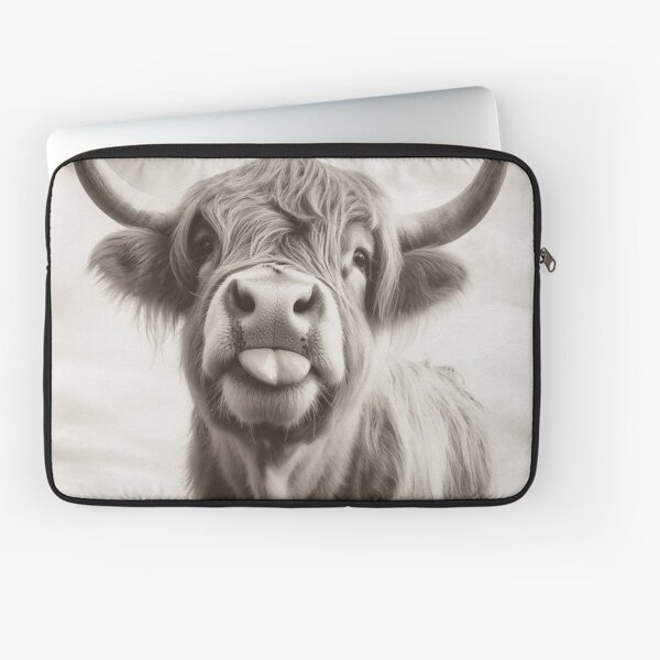Aperçu de l'œuvre Vache effrontée des Highlands créée et vendue par wildtribe.
