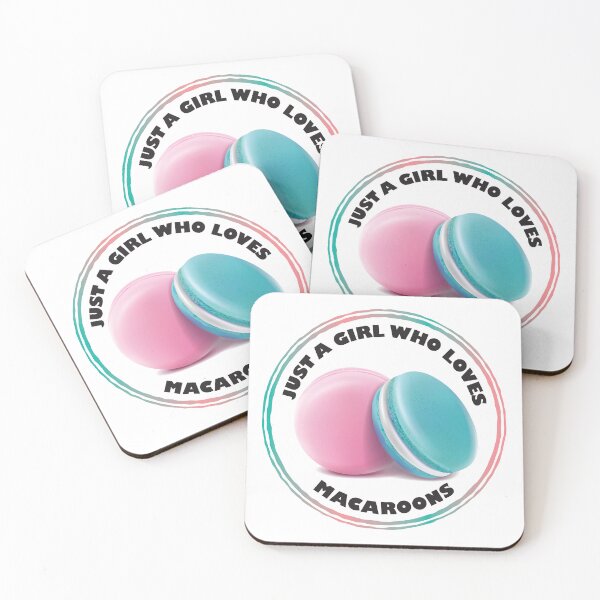 Item preview, Just A Girl Who Loves Macaroons designed and sold by bolimj.