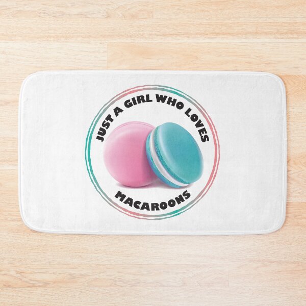 Item preview, Just A Girl Who Loves Macaroons designed and sold by bolimj.