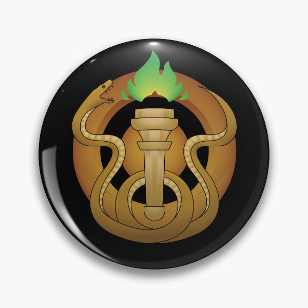 Item preview, Snake with Green Fire Design designed and sold by HighwaterArt.