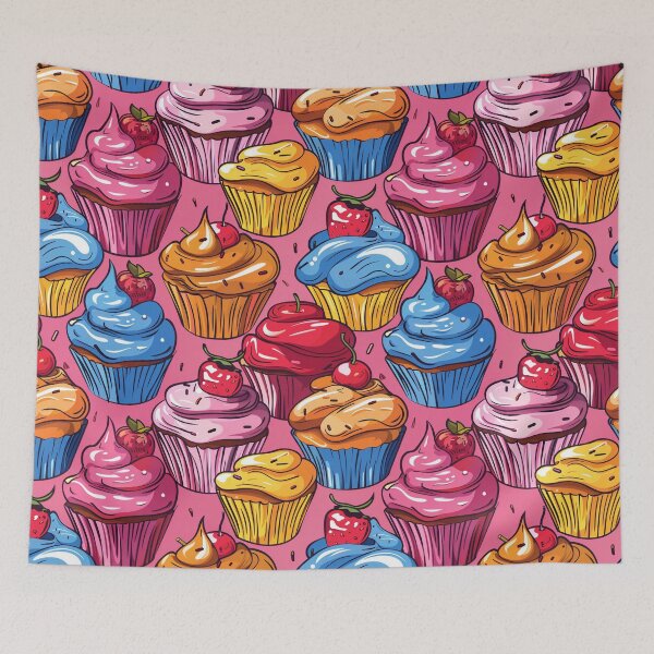 Item preview, Berry Sweet Cupcake Temptation designed and sold by mittie101.