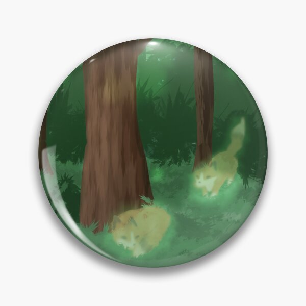 Item preview, forest fox ghosts designed and sold by DoomedDoodles.