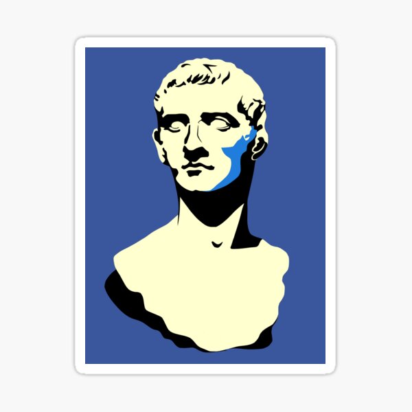 Bust Sticker