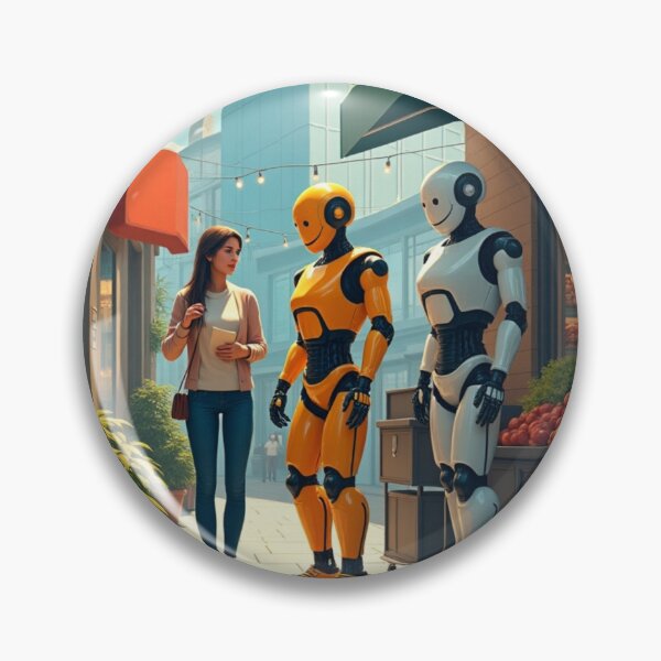 Item preview, Robot in Our Life – Daily Tasks designed and sold by 1R6V.