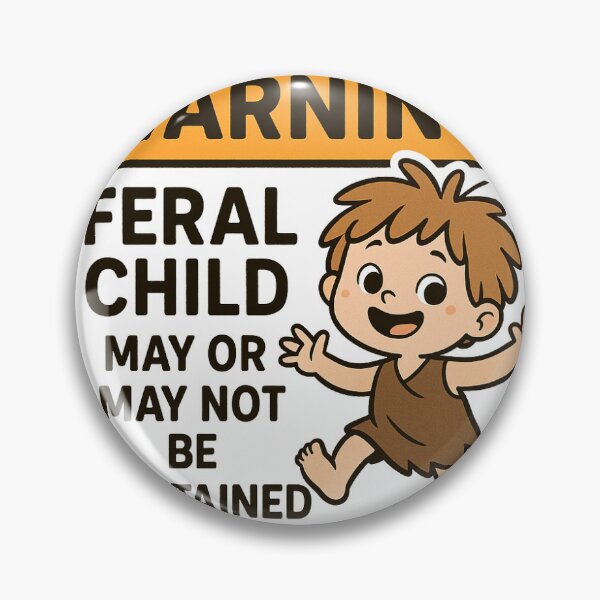 Item preview, Warning: Feral Child designed and sold by Lala's Wonderland.