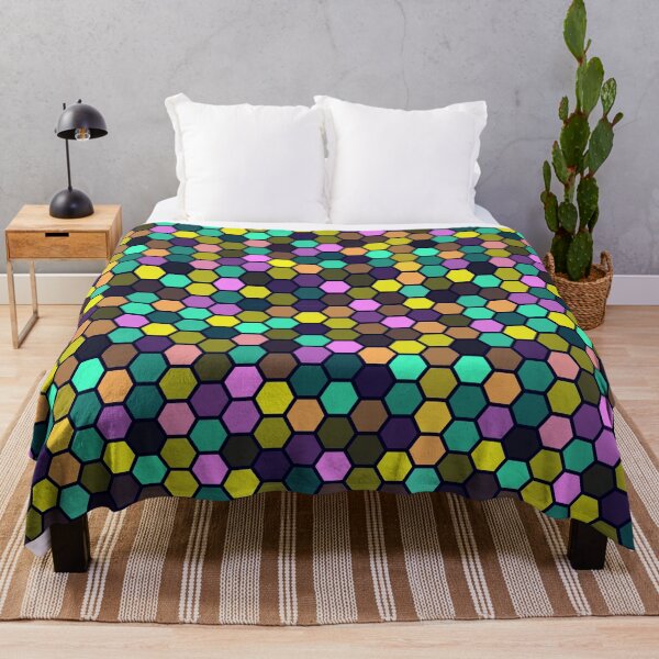 Item preview, Modern Hexagon Mosaic designed and sold by kiyanochka.