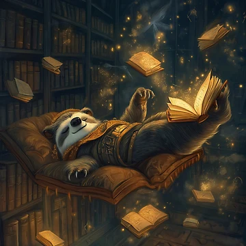 Artwork thumbnail, Sleepy Sloth Wizard by Rtymer