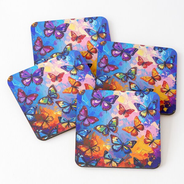 Item preview, Butterflies Pattern designed and sold by ArtFactoryAI.
