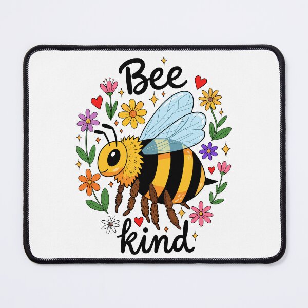 Item preview, Bee Kind-Cute Floral Bumblebee designed and sold by TavellynArt.