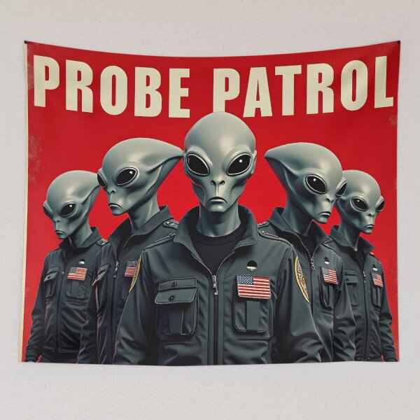 Item preview, Probe Patrol: Galactic Enforcers designed and sold by AlienInkvasion.