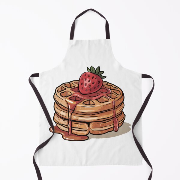 Item preview, waffles with strawberry designed and sold by jkrphoto.