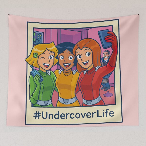 Item preview, Undercover Life – Totally Spies Polaroid designed and sold by Nostalgia Zone.