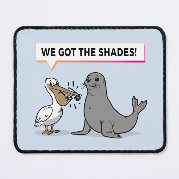 Item preview, We Got The Shades! Pelican & Seal Duo viral video designed and sold by KiwiRider.