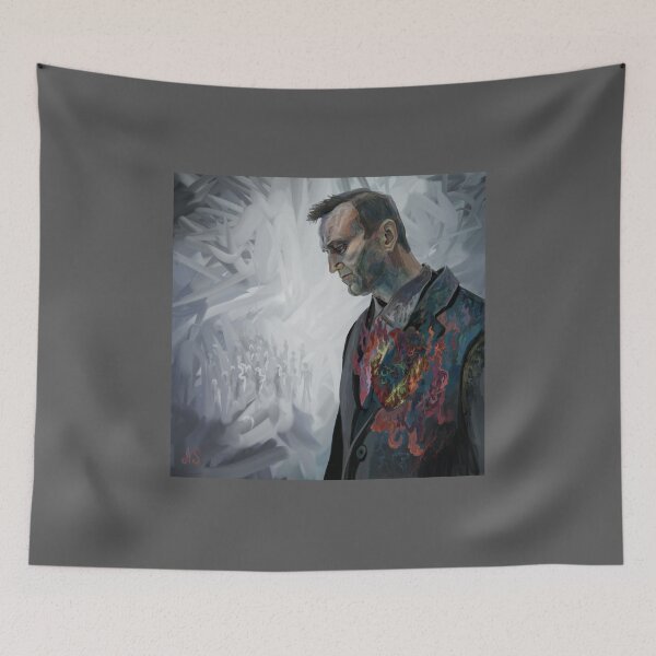 Item preview, Alexey Navalny, Russian Oppositionist, Russian-Ukrainian War, Epic, Tragic, Hero designed and sold by AnastasiiaAsp.